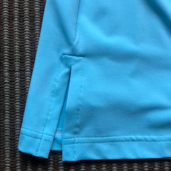 Aqua blue tennis skirt - Picture 2 of 3